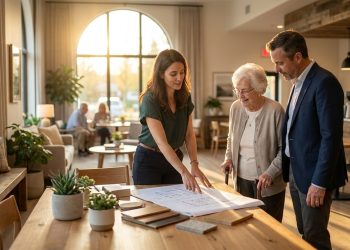 Architecte d’intérieur pour l’aménagement de locaux commerciaux ou logements seniors